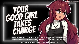 Your Girlfriend Sucks & Fucks You While You Game Audio Roleplay For Men