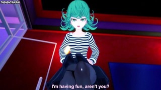 Tatsumaki One-Punch Boy Feet Hentai POV