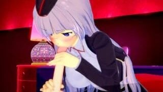 Gneisenau Is Tough To Spell – Azur Lane – 3d Anime / Koikatsu