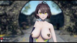 MMD R-18 Say My Name – Baltimore Azur Lane By Rika Mizuno