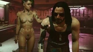 Judy Cyberpunk 2077 Hidden Sex Scenes With Johnny Silverhand Full HD – 4K