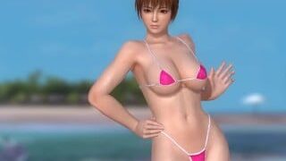 Dead Or Alive 5 1.09 – Kasumi Dance At The Shore W/ Hot Outfits #1