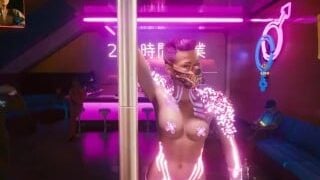 Cyberpunk 2077 Sex Scene With Stripper By Loveskysan