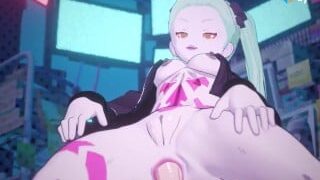 Rebecca Rough Anal – Cyberpunk Edgerunners 3D Animation Loop With Sound