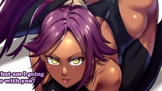 Hentai JOI – Yoruichi Bleach Smothers You! Femdom, Hard Breathplay, Facesitting, Hyperventilation