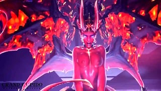 Succub Queen of Pain Sexy Riding [Grand Cupido]( Dota 2 )