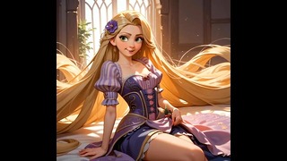 Rapunzel luna de miel anime cachondo.