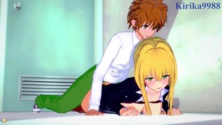Tearju Lunatique and Rito Yuki have intense sex behind a deserted staircase. – To Love Ru Hentai