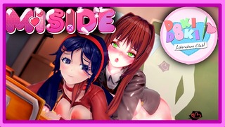 Miside – Doki Doki Literature Club – Mita and Monika wish you!