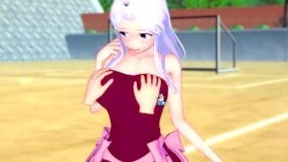 3dcg hentai Game Koikatsu! Fairy Tail Mirajane