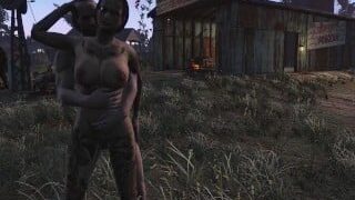 Sex With A Beautiful Girl In A Tattoo To Good Music Fallout 4 Nude Mod