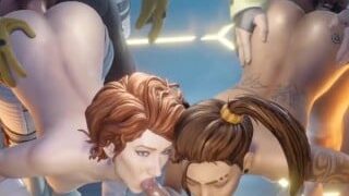 Apex Legends Porn Compilation PMV Wraith,Loba And Valkyrie