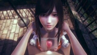Final Fantasy Ix – Garnet Boobjob And Cum In Her Tits