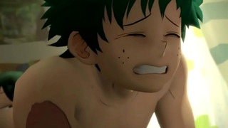 Froppy gives Deku a rimjob (by Greatm8)