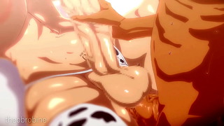 Shenhe [Futa] from Genshin impact // Credits: Theobrobine