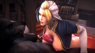 Jaina Proudmore and worgen paizuri – Warcraft (noname55)