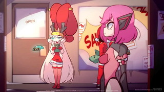 Натягивает рогатую после работы. Автор Diives