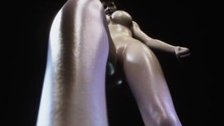 Aliens On Dimitrescu Garden Giantess Animation