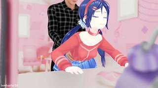 MiSide blender sex animation