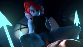 Undyne Riding [Clothed][GreatM8][1080P]