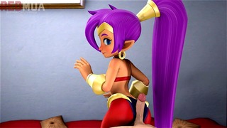 Shantae dances against his dick