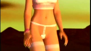 3D Hentai Beach Tease