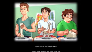 Summertime Saga ep 105 – In art classes I'm already a teacher