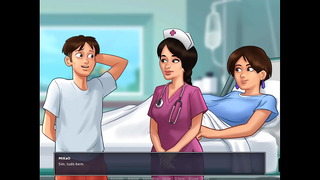 Summertime Saga ep 48 – I took my Milf to the doctor and put the Nurse to breastfeed