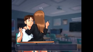 Summertime Saga French Teacher Scene