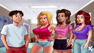 SummertimeSaga – They're Looking For Homework Checks, Tits Play E1 # 11