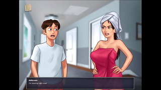 Summertime Saga 4, Watching Sexy Jamie In The Shower