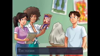 Summertime Saga Cap 75 – art class