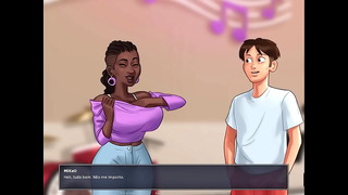 Summertime Saga ep 100 – I'm going to participate in the show and the teacher promised me…