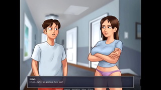 Summertime Saga ep 1 – Starting the game, getting to know the story and characters