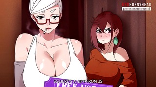 Granny Rewards Takakura With a Threesome