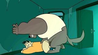Dad transforms into a werewolf animation – smallsrabbit