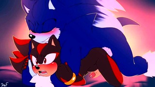 Shadow gets fucked by werewolf sonic