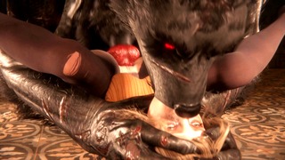 Ashley x Werewolf [Rekin3D]