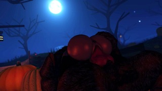 Black girl get fucked by Werewolf (Roblox)