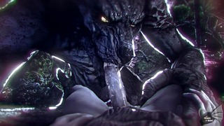 Werewolf blowjob – dragon-v0942