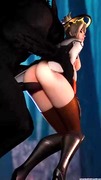 Werewolf fucking Mercy’s tight pussy