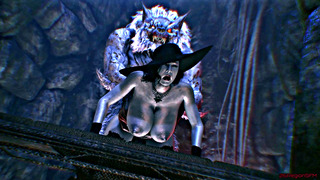 Lady D Vs Werewolf [26RegionSFM]