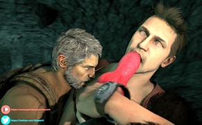 Joel, Nathan x Werewolf – Blowjob Duo