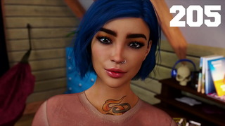 Being A DIK #205 – Talking To The Busty Pierced Blue Hair Grunge Girl About Our Feelings