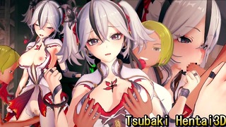 【鳴潮 ツバキ(椿)】3Dエロアニメ動画(背後乳揉み⇒手マン⇒手コキ⇒フェラ⇒セックス つばき3 Wuthering Waves Camellya hentai sex.椿色情动画)