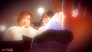 Tekken Girls Step On You POV Release 2