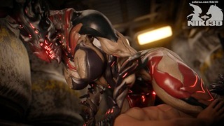 Big Booty Voruna Warframe Dominating