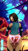 Korra gets pantsed.