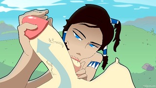 Korra Needs Some AVATAR COCK! Animation 2D