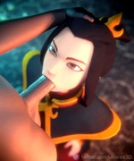Azula & Korra (Avatar The Last Airbender/The Legend Of Korra) [Kelaraa3D]